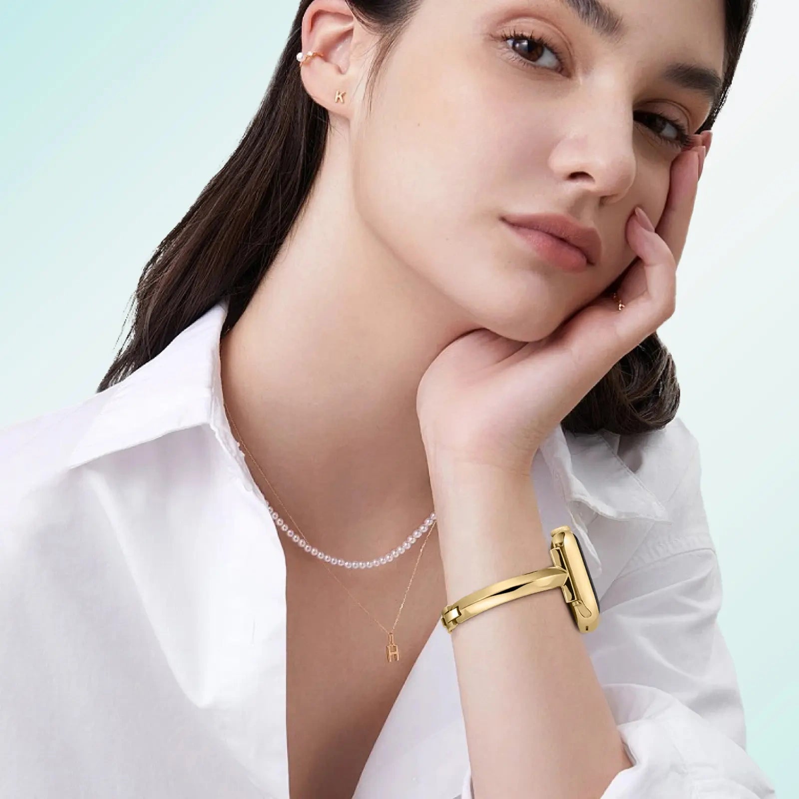Tiara Slim 316L Stainless Steel Bracelet Band for Apple Watch