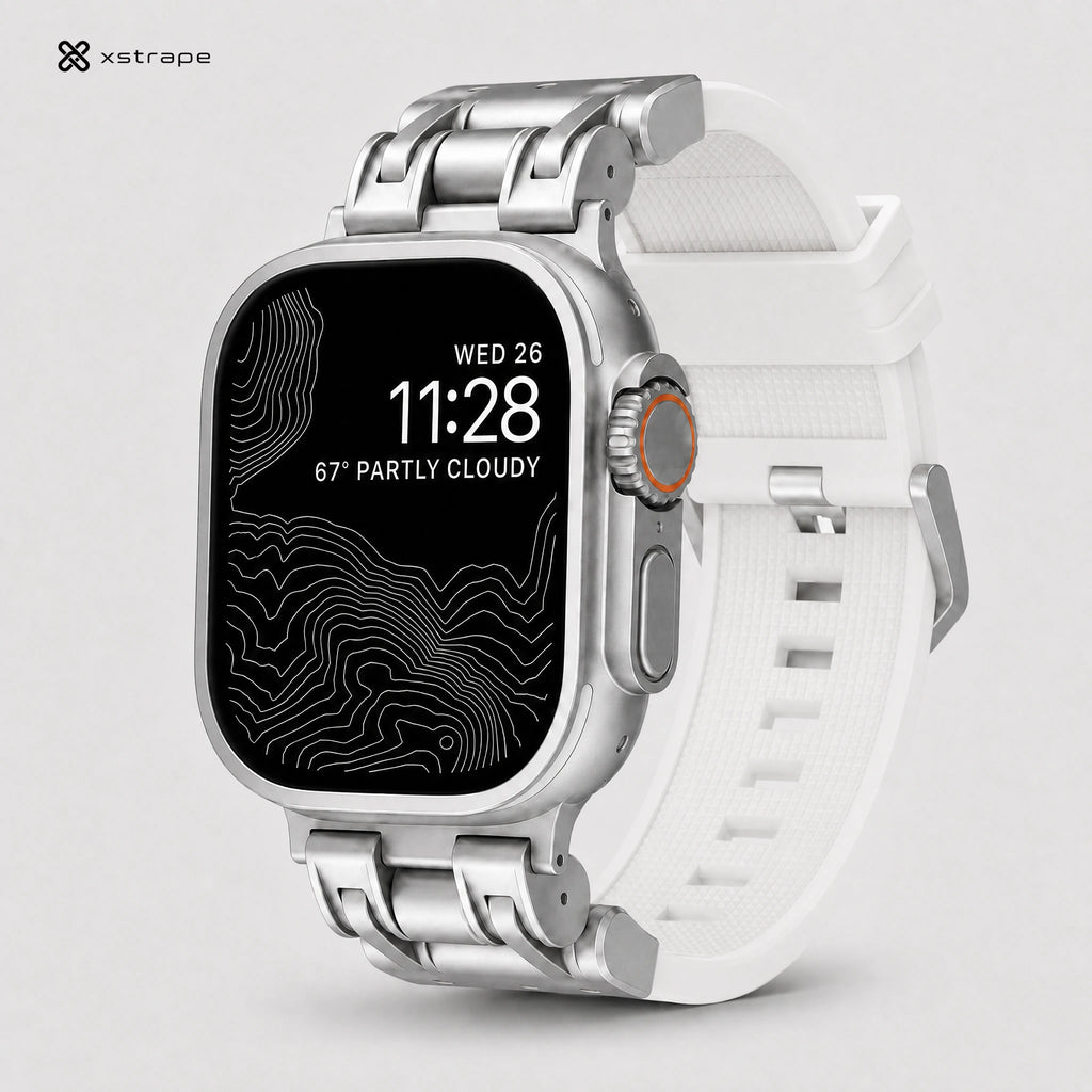 Xstrape Smartwatch with Stainless Steel Band - Fitness Tracker