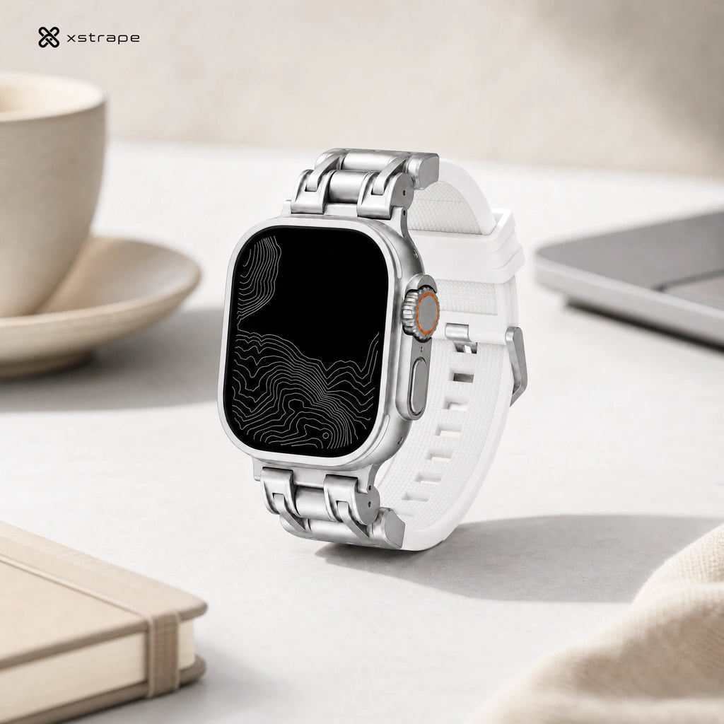 Xstrape Smartwatch with Stainless Steel Band - Fitness Tracker