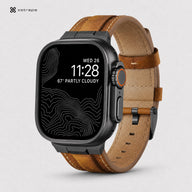 Xstrape Smartwatch with Leather Strap - Adventure Ready
