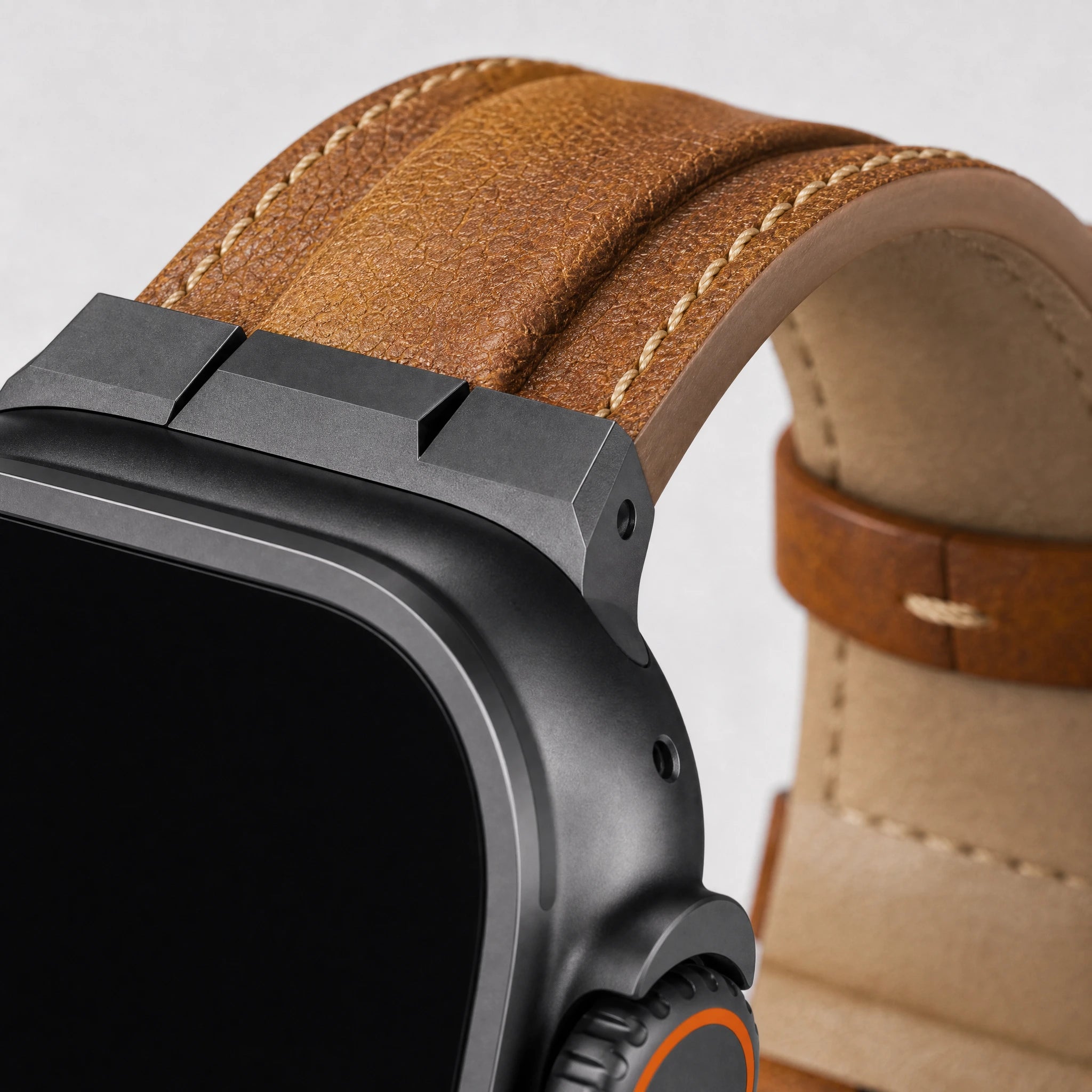 Xstrape Smartwatch with Leather Strap - Adventure Ready