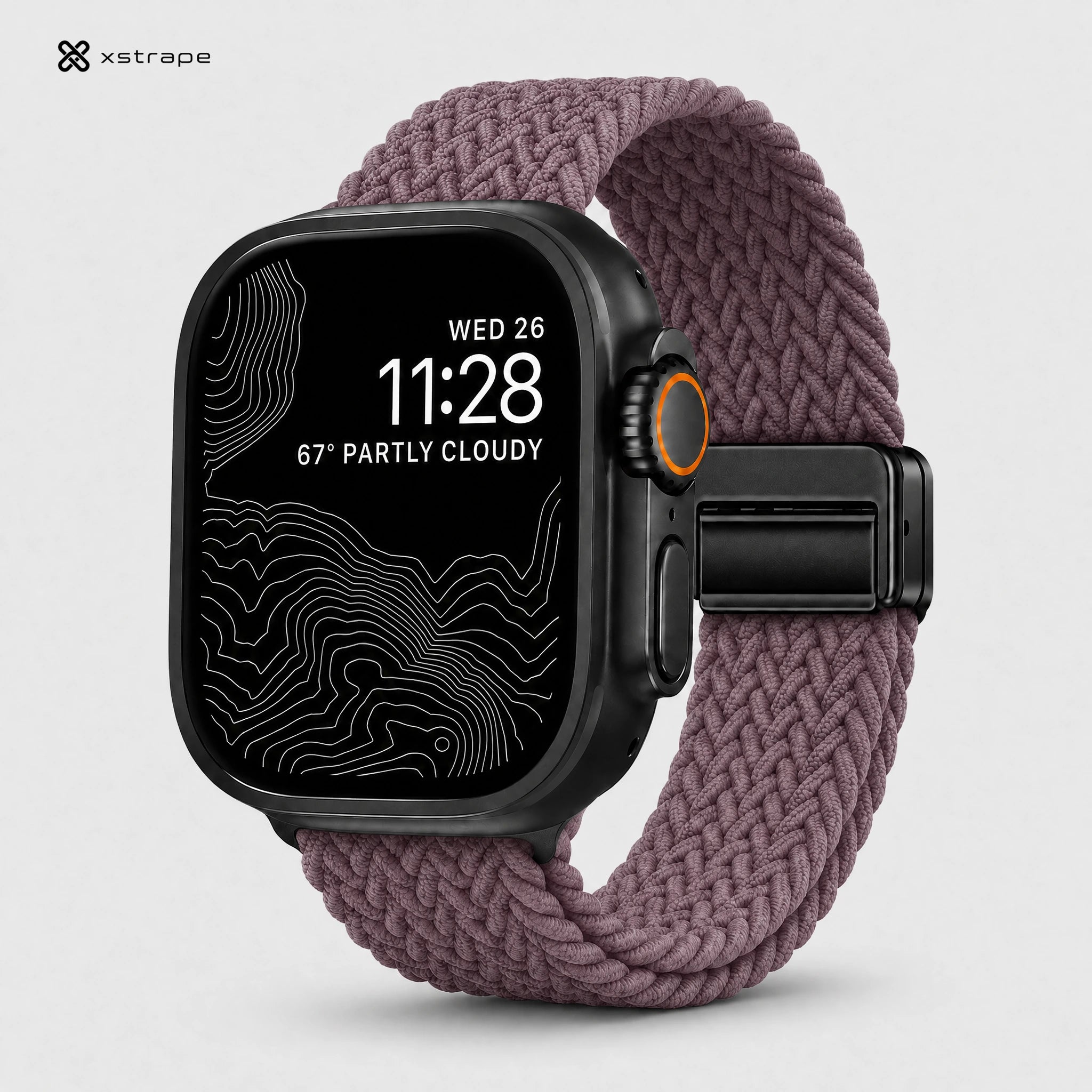 Xstrape Smartwatch with Stylish Braided Strap