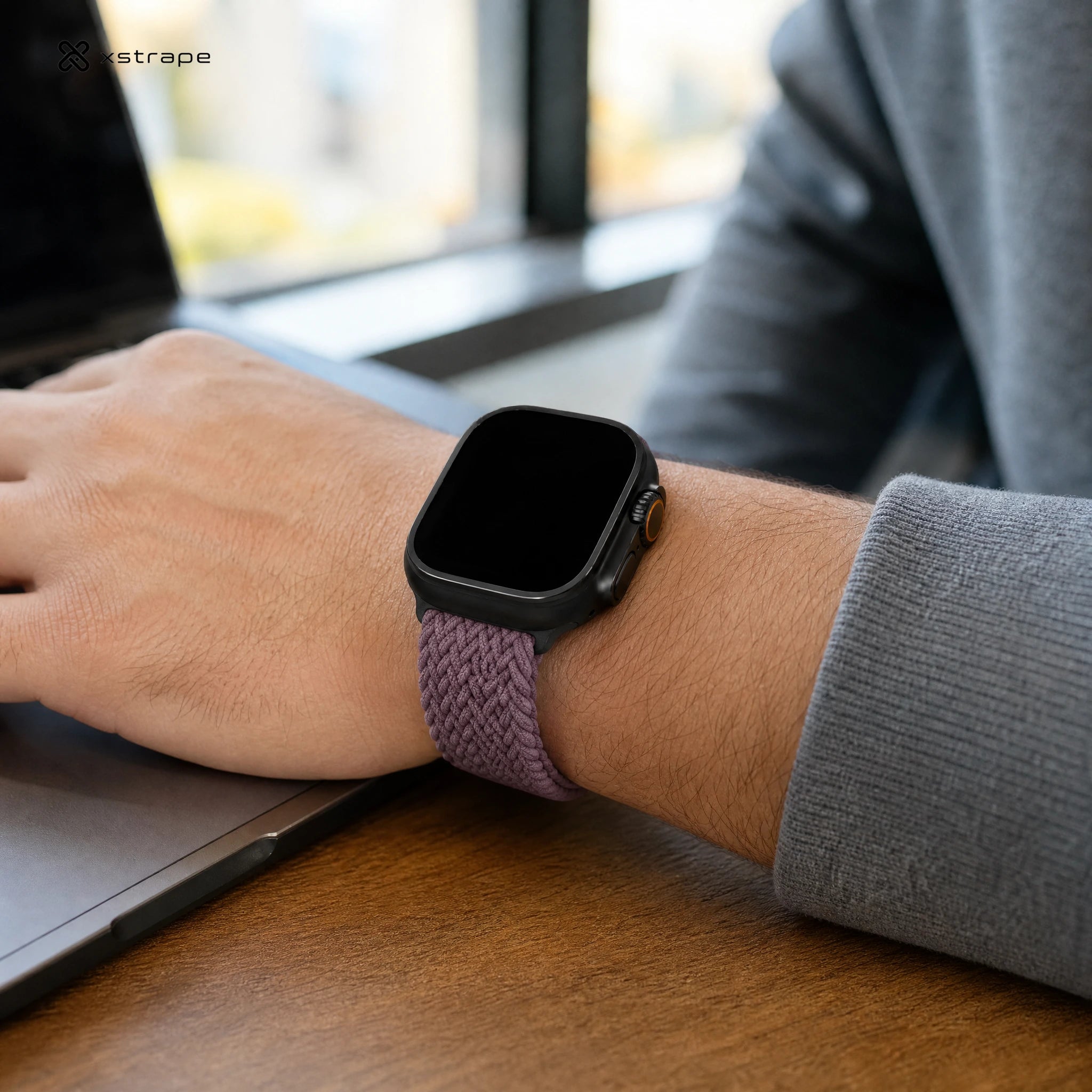 Xstrape Smartwatch with Stylish Braided Strap