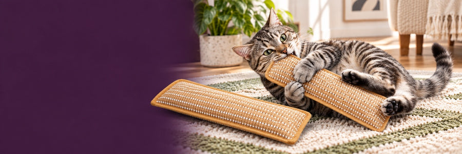 Kick and scratch toys for cats