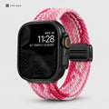 Xstrape Stylish Smartwatch with Braided Pink Band