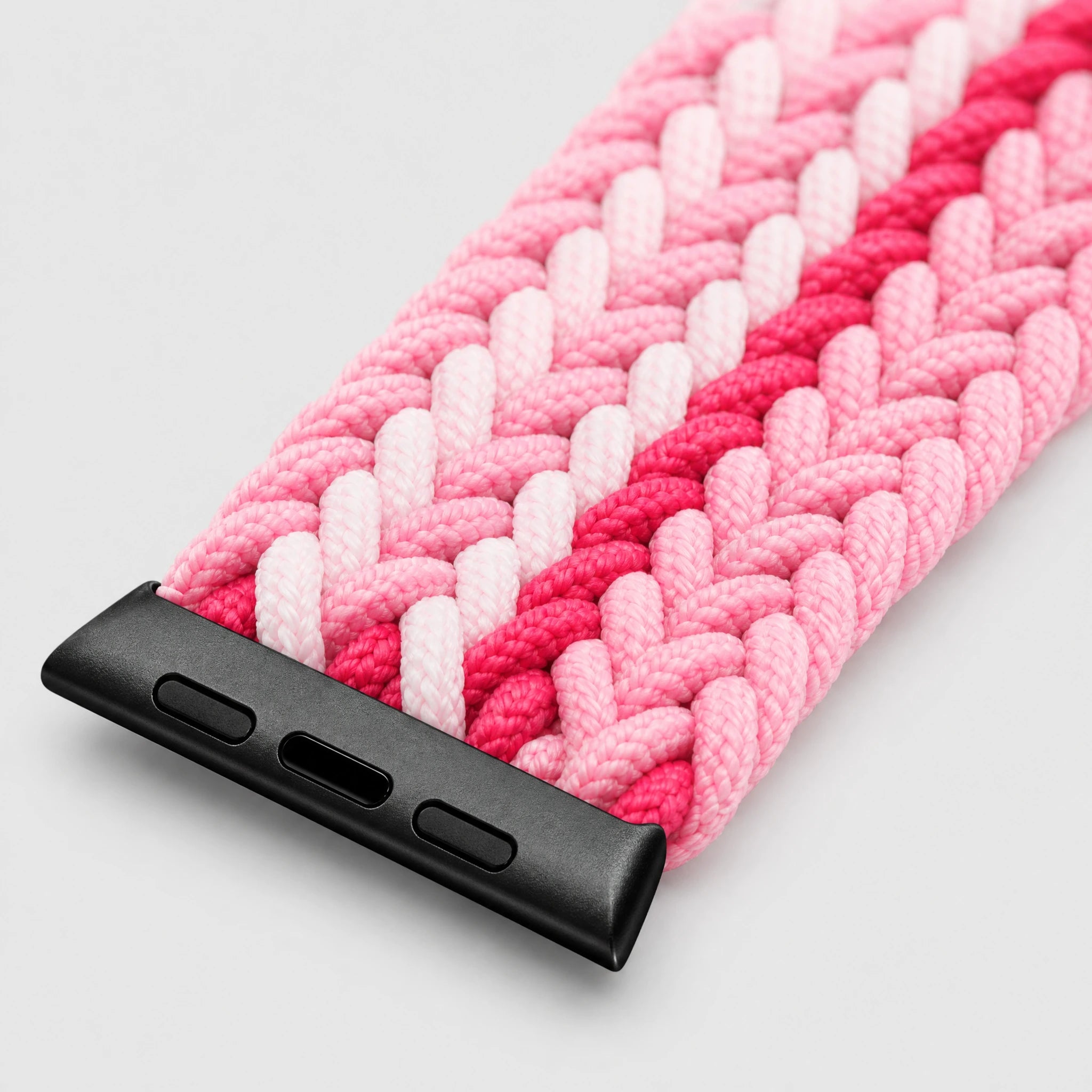 Xstrape Stylish Smartwatch with Braided Pink Band