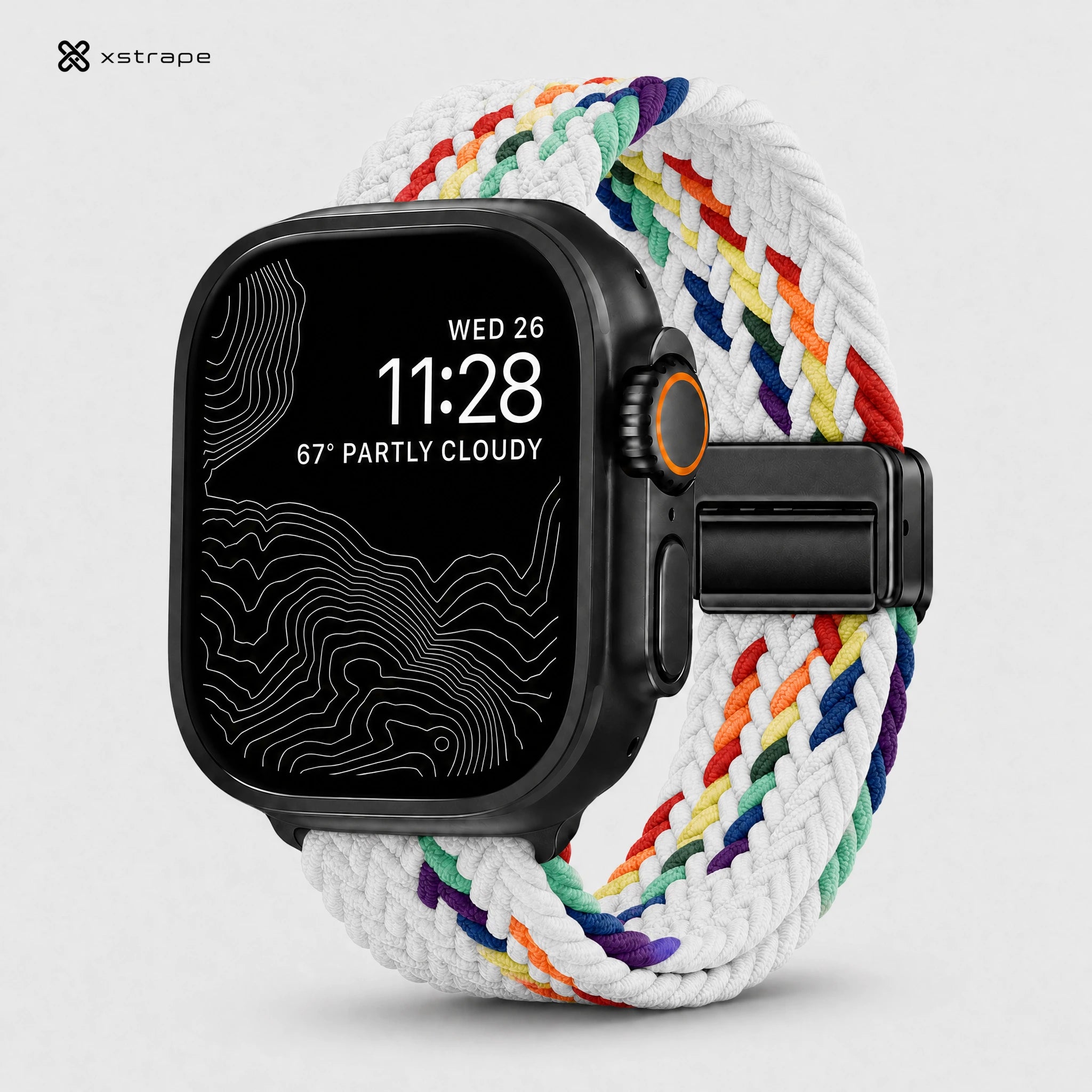 Xstrape Colorful Woven Smartwatch Band for Apple Watch