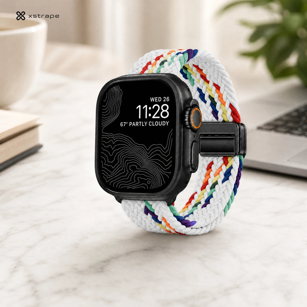 Xstrape Colorful Woven Smartwatch Band for Apple Watch