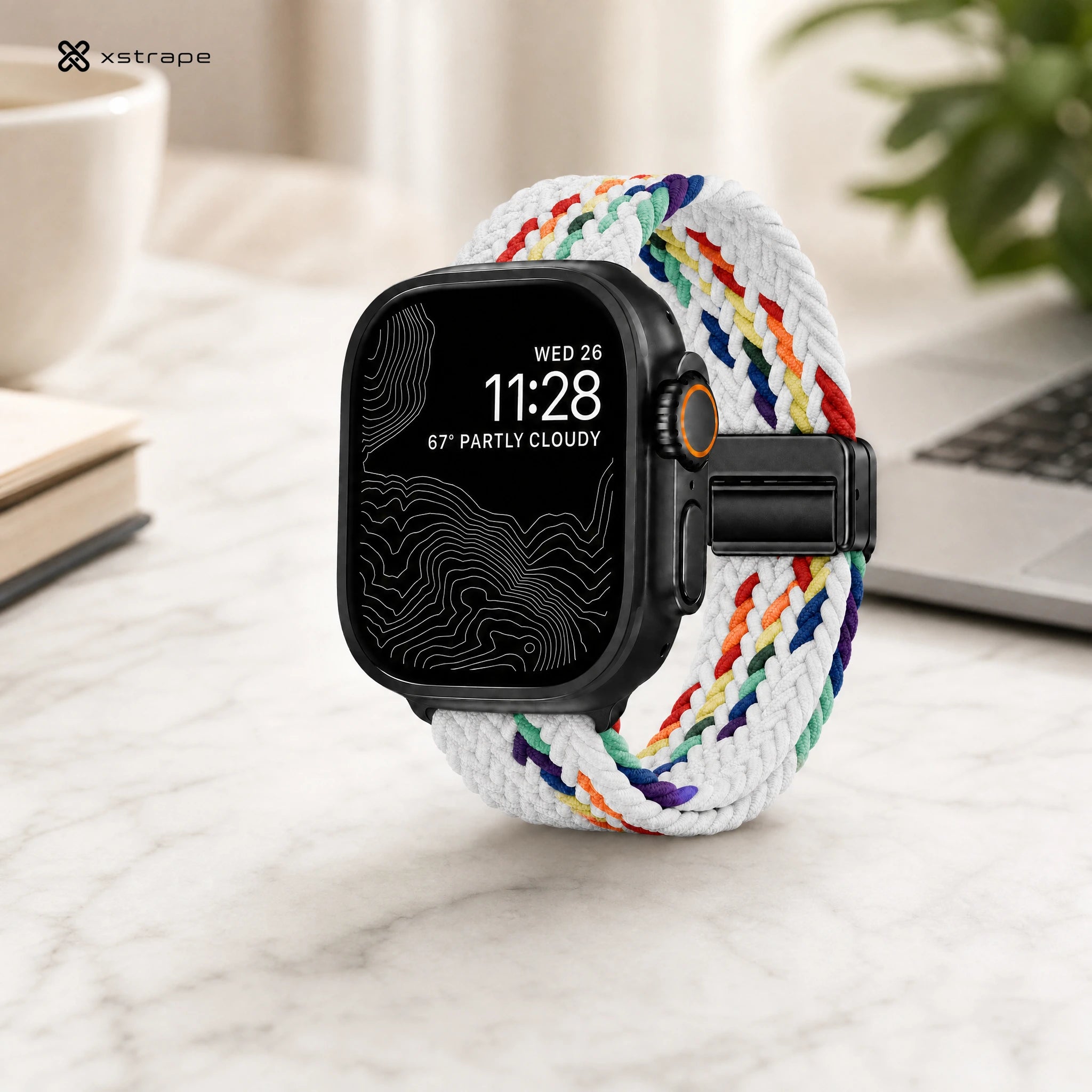 Xstrape Colorful Woven Smartwatch Band for Apple Watch