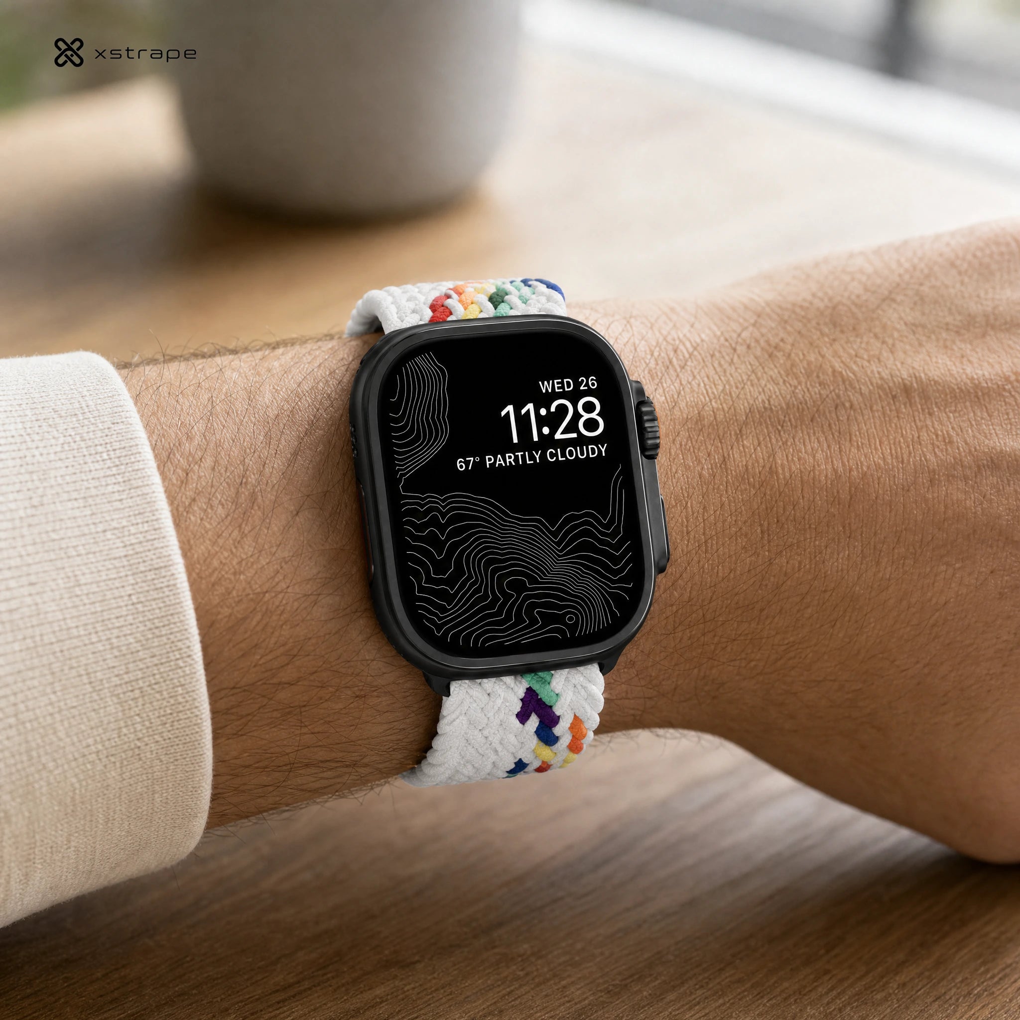 Xstrape Colorful Woven Smartwatch Band for Apple Watch