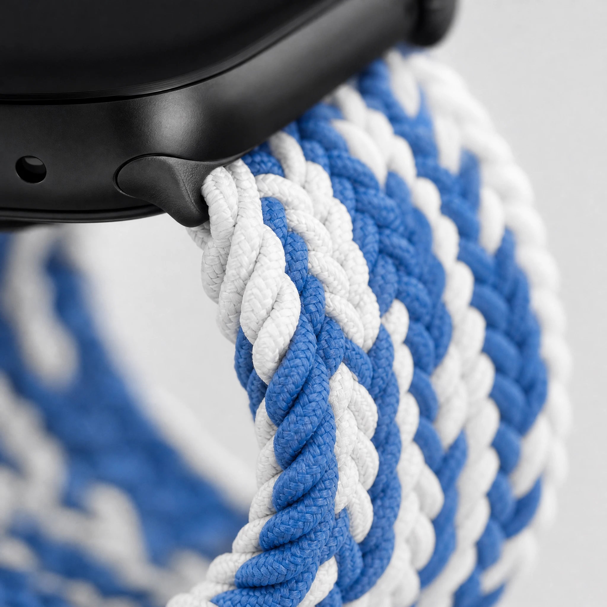 Xstrape Durable Smartwatch Band in Blue and White