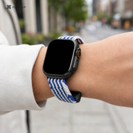 Xstrape Durable Smartwatch Band in Blue and White