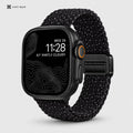 xstrape Black Reflective Braided Apple Watch Ultra Band