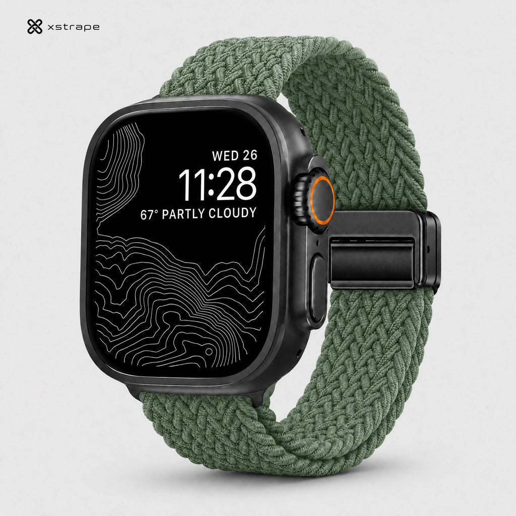 Xstrape Durable Outdoor Smartwatch with Braided Strap