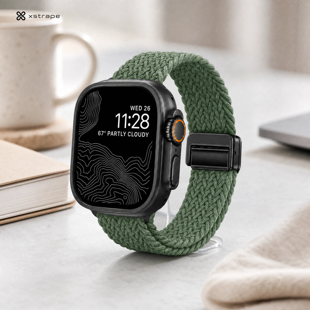 Xstrape Durable Outdoor Smartwatch with Braided Strap
