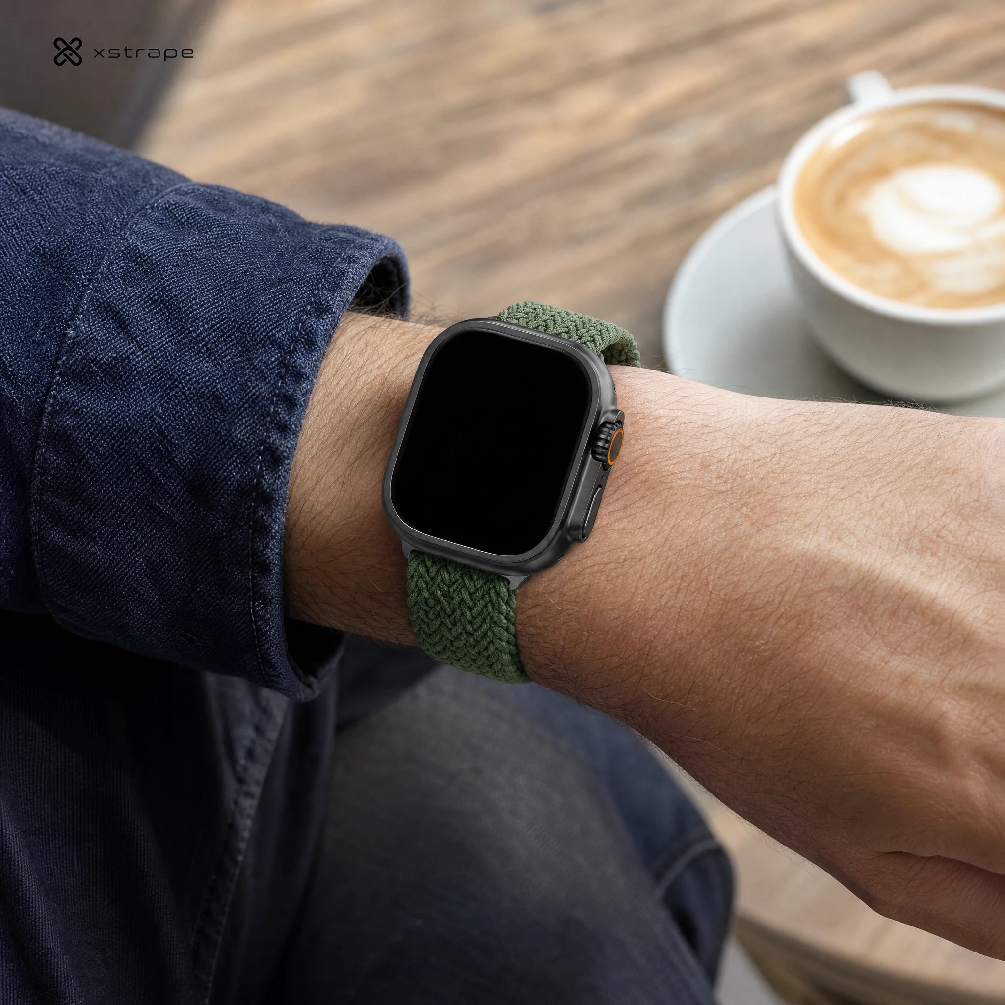 Xstrape Durable Outdoor Smartwatch with Braided Strap