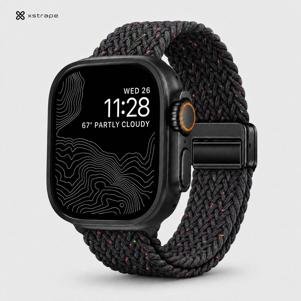 Xstrape Smart Watch with Braided Band - Sleek Design