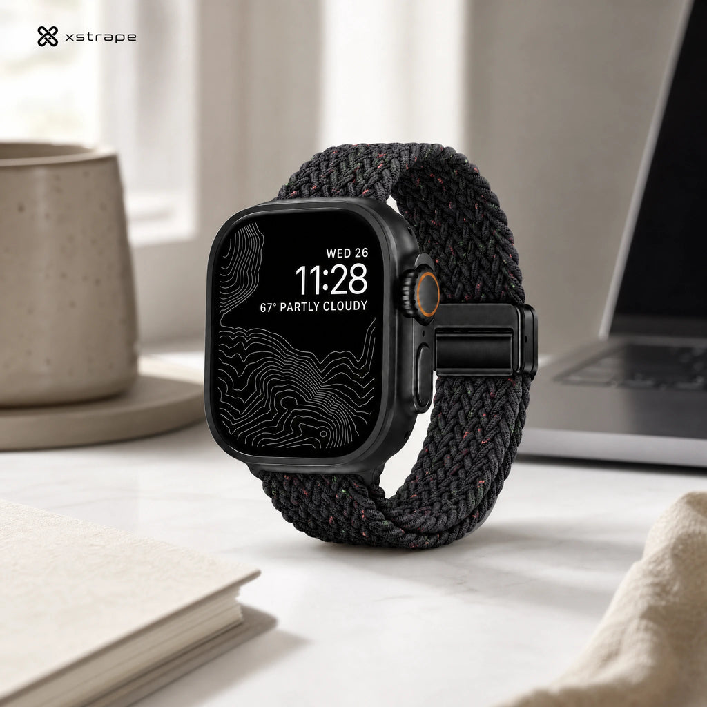 Xstrape Smart Watch with Braided Band - Sleek Design