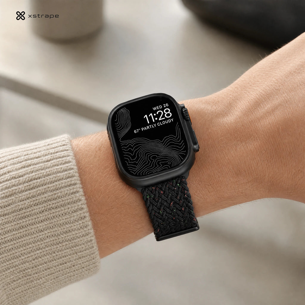 Xstrape Smart Watch with Braided Band - Sleek Design