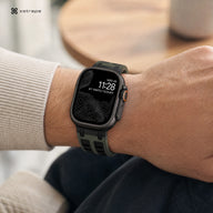 xstrape Rugged Olive Green Silicone Apple Watch Ultra Band