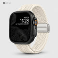 xstrape Cream Braided Apple Watch Band with Magnetic Clasp