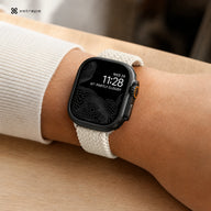 xstrape Cream Braided Apple Watch Band with Magnetic Clasp