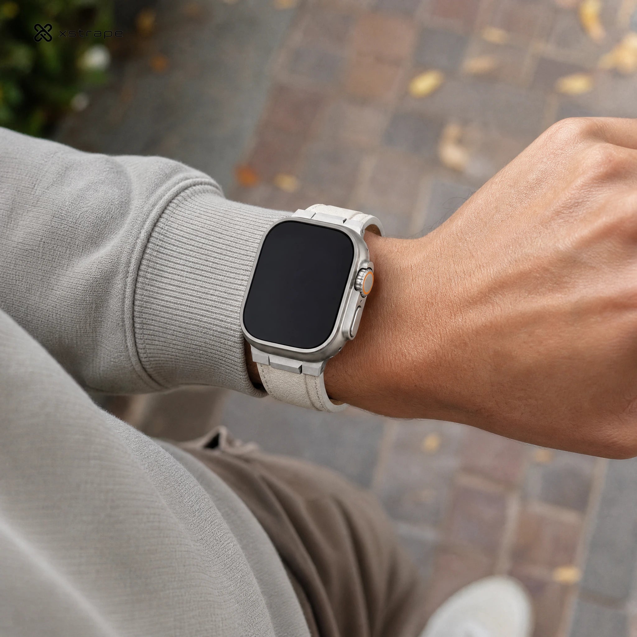 Xstrape Premium Leather Apple Watch Band - Stylish & Durable Replacement Strap