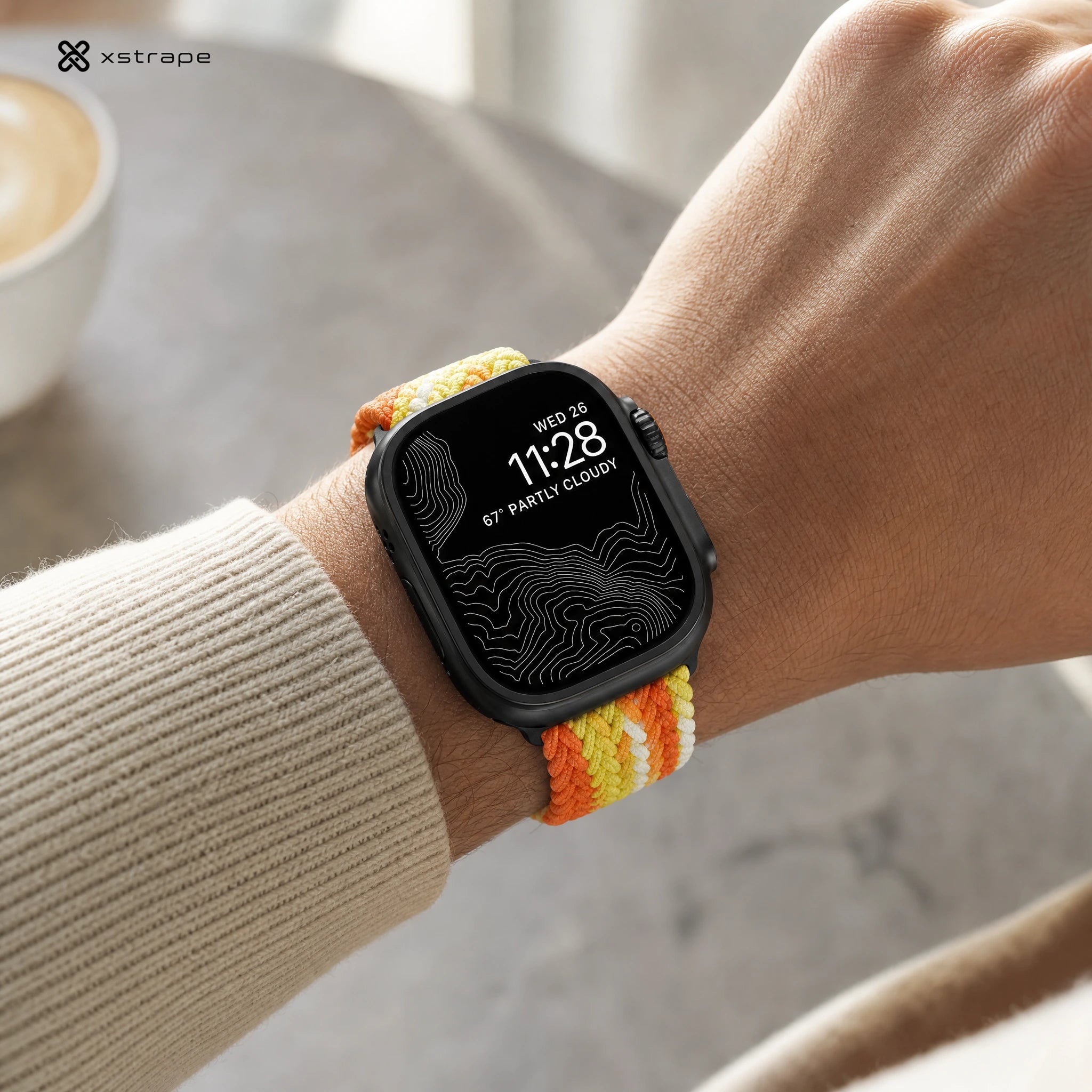 Xstrape Colorful Braided Smartwatch Band