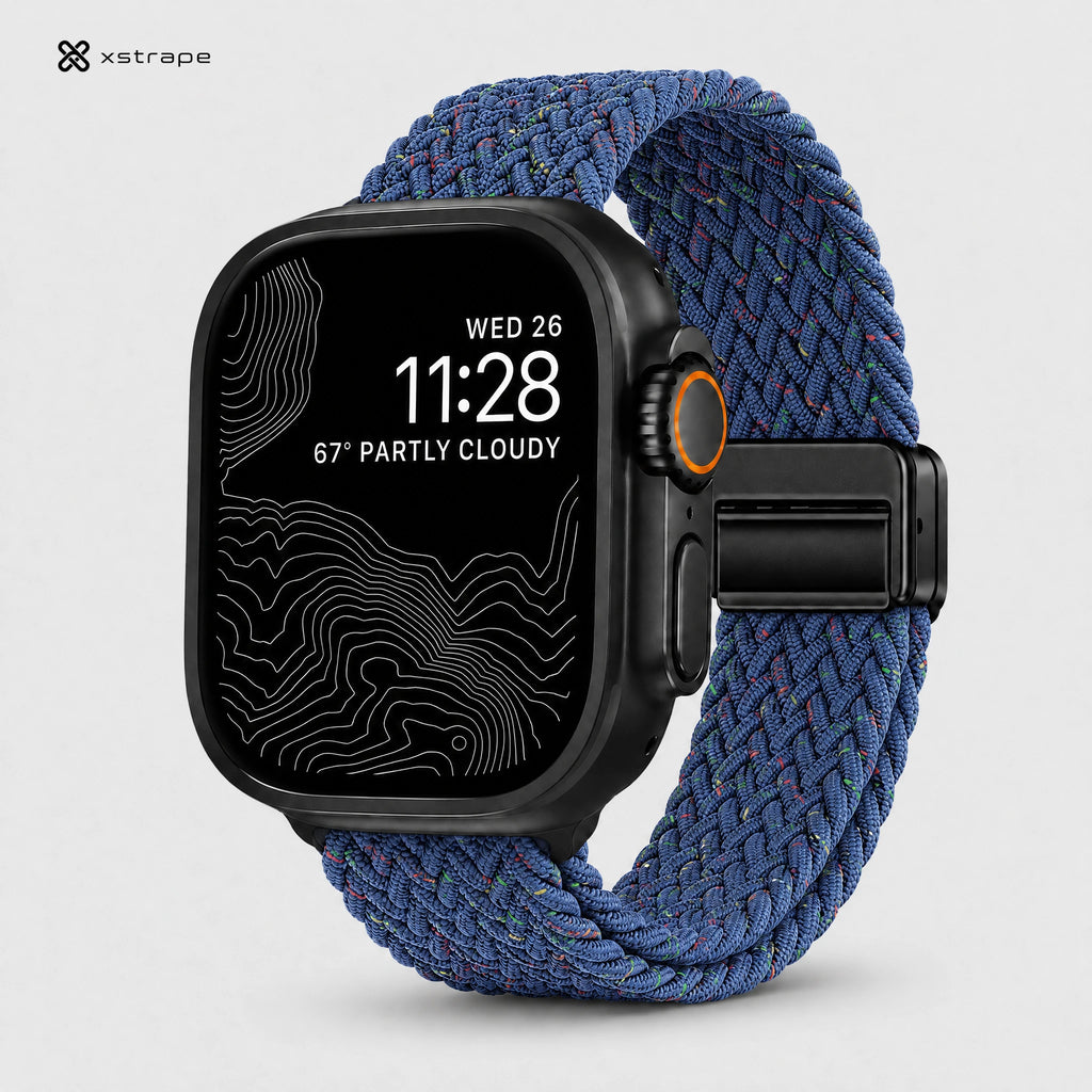 Xstrape Smart Watch with Braided Strap _ Stylish Fitness Companion