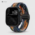 xstrape Braided Solo Loop Apple Watch Band - Stretch Nylon Sport Strap with Adjustable Buckle