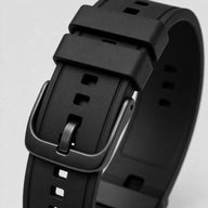 xstrape Rugged Black Silicone Smartwatch Band for Apple Watch Ultra