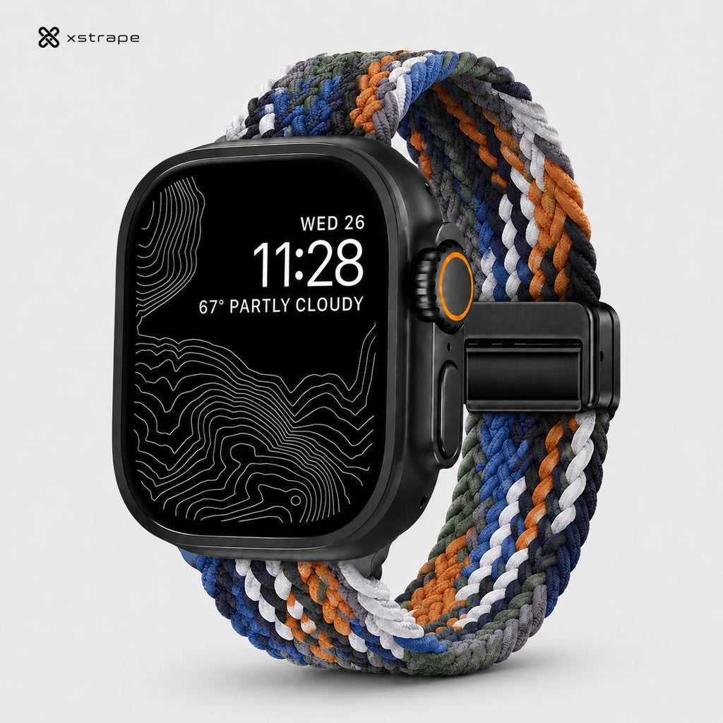 Xstrape Smart Watch with Braided Strap - Stylish & Functional