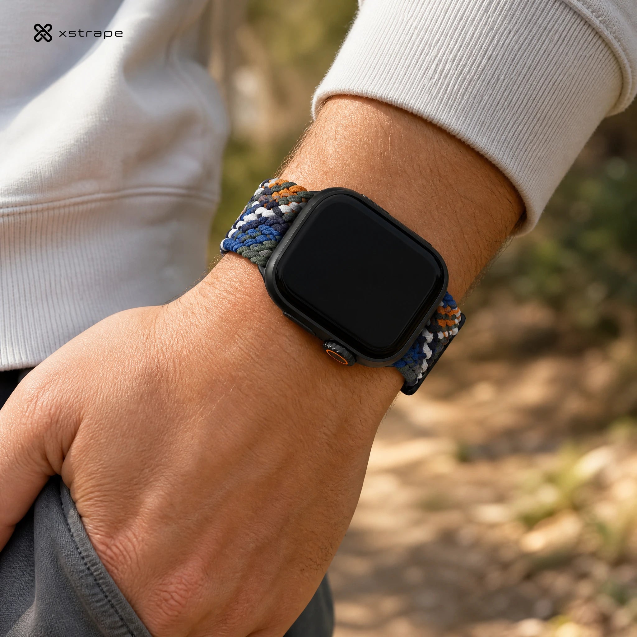 Xstrape Smart Watch with Braided Strap - Stylish & Functional