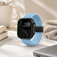 Xstrape Smartwatch with Stylish Blue Braided Band