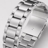 xstrape Silver Stainless Steel Apple Watch Band with Rugged Protective Case