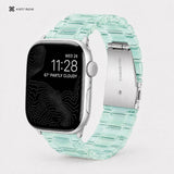 Xstrape Aqua Crystal Link Bracelet for Apple Watch