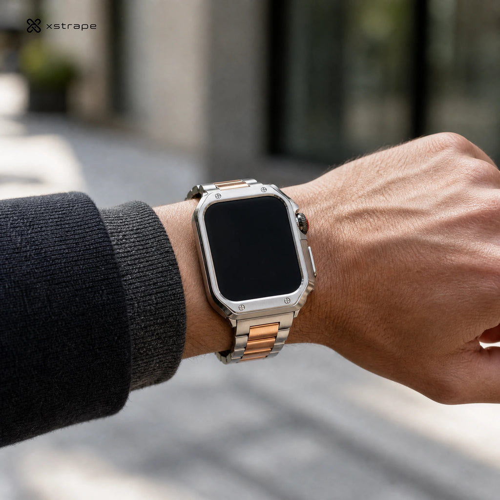 Xstrape Luxury Smartwatch with Stainless Steel Bracelet