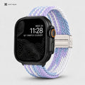 xstrape Pastel Braided Solo Loop Apple Watch Band - Soft Stretch Nylon Strap