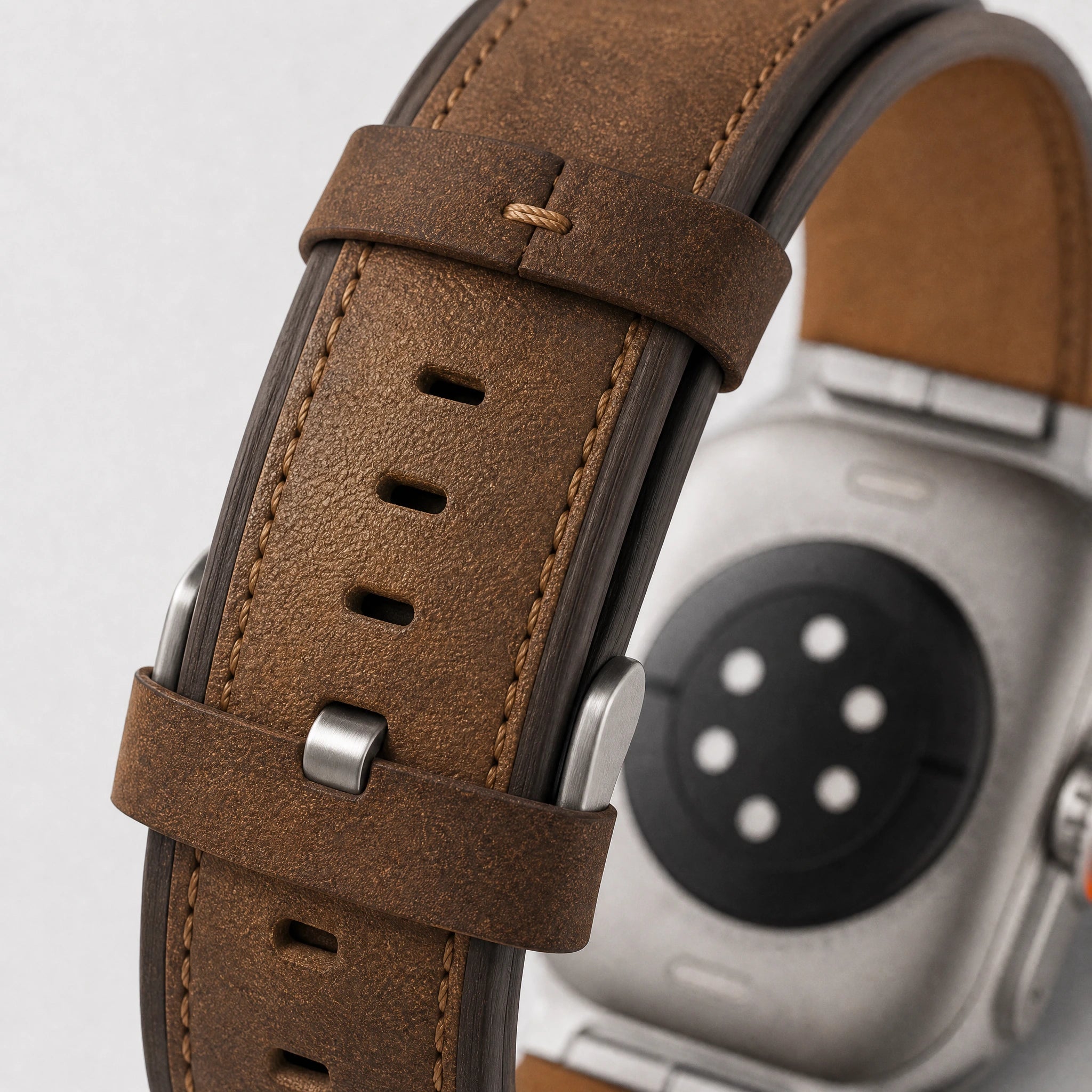 Xstrape Premium Smartwatch with Leather Strap