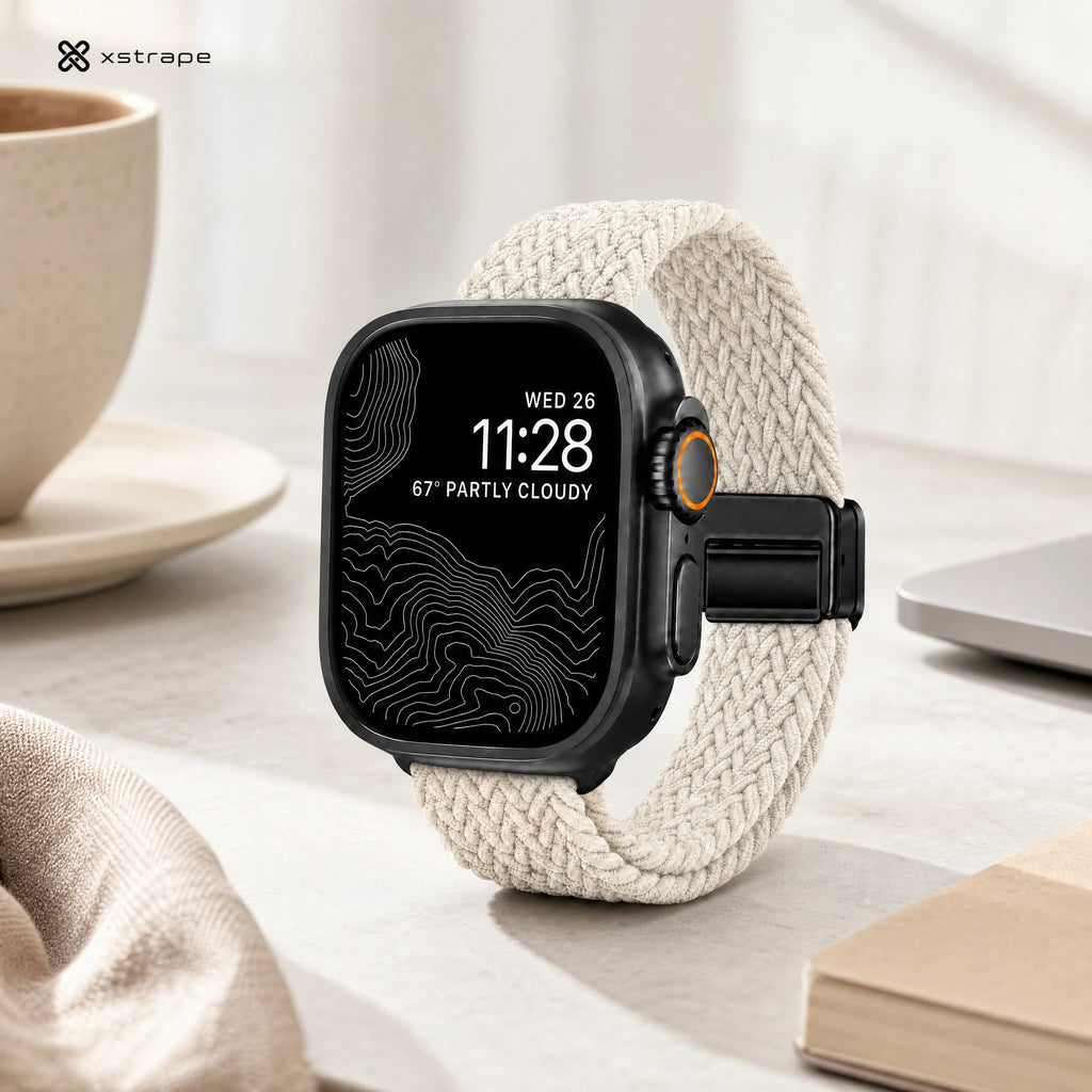 Xstrape Smart Watch with Sleek Design and Weather Display