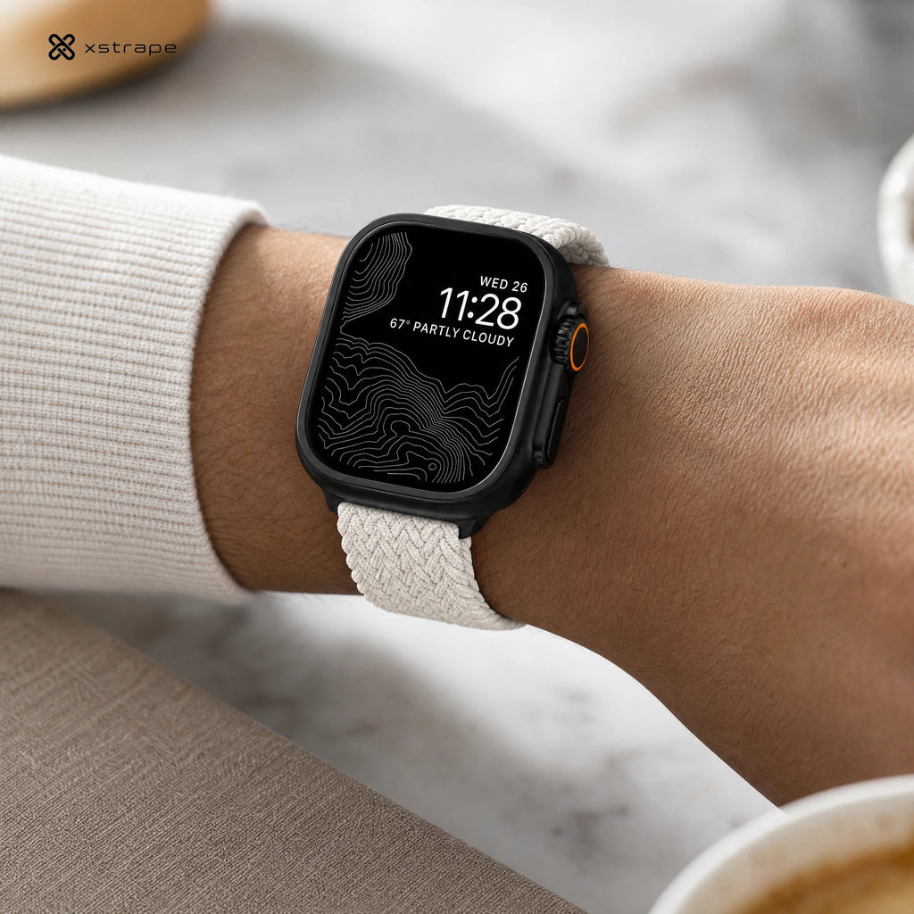 Xstrape Smart Watch with Sleek Design and Weather Display