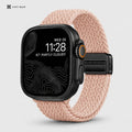 xstrape Peach Braided Solo Loop Apple Watch Band - Stretch Nylon Strap for Apple Watch Ultra