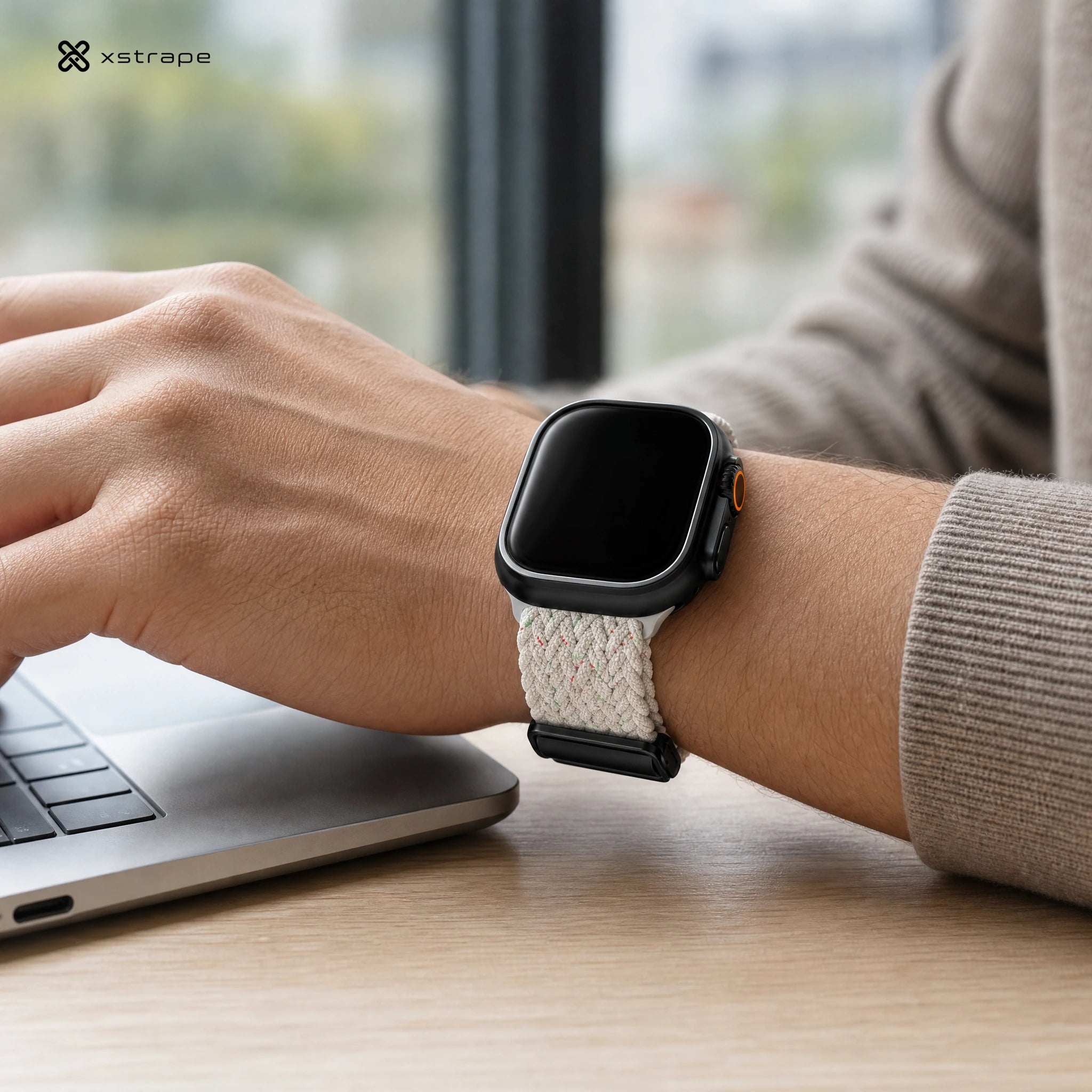 Xstrape Smart Watch with Braided Band - Stylish and Functional