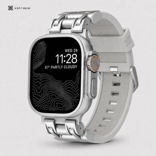 Xstrape Smartwatch with Sleek Stainless Steel Design