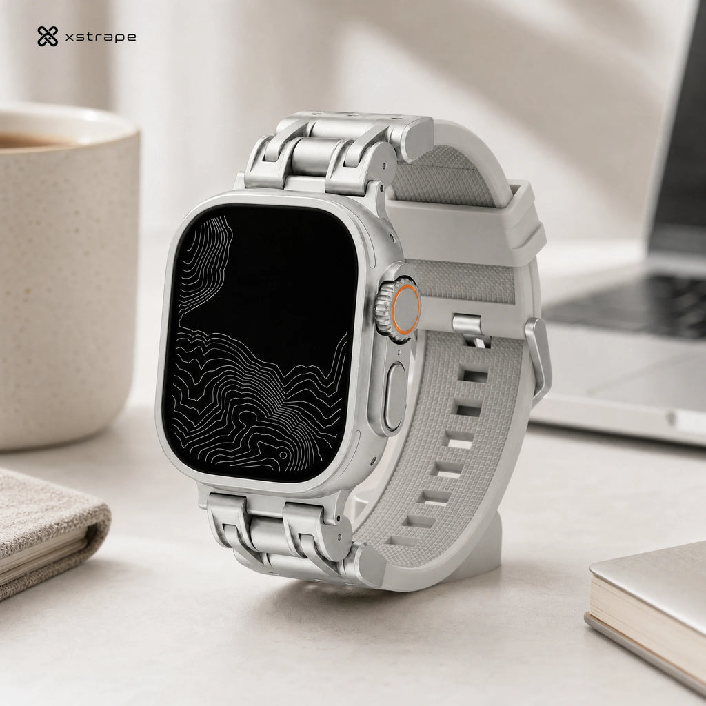 Xstrape Smartwatch with Sleek Stainless Steel Design
