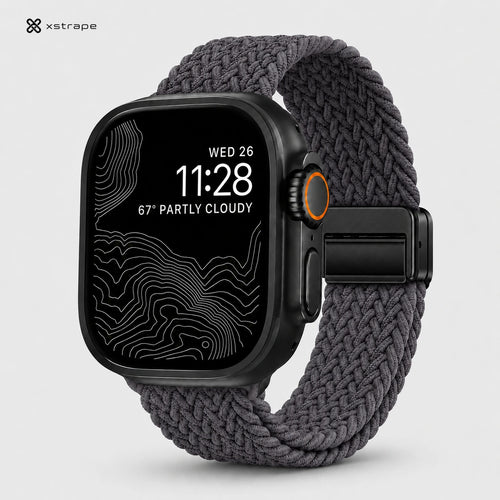Xstrape Smartwatch with Weather Display and Braided Strap
