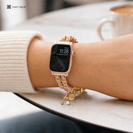 Xstrape Elegant Smartwatch Bracelet - Rose Gold & Gold