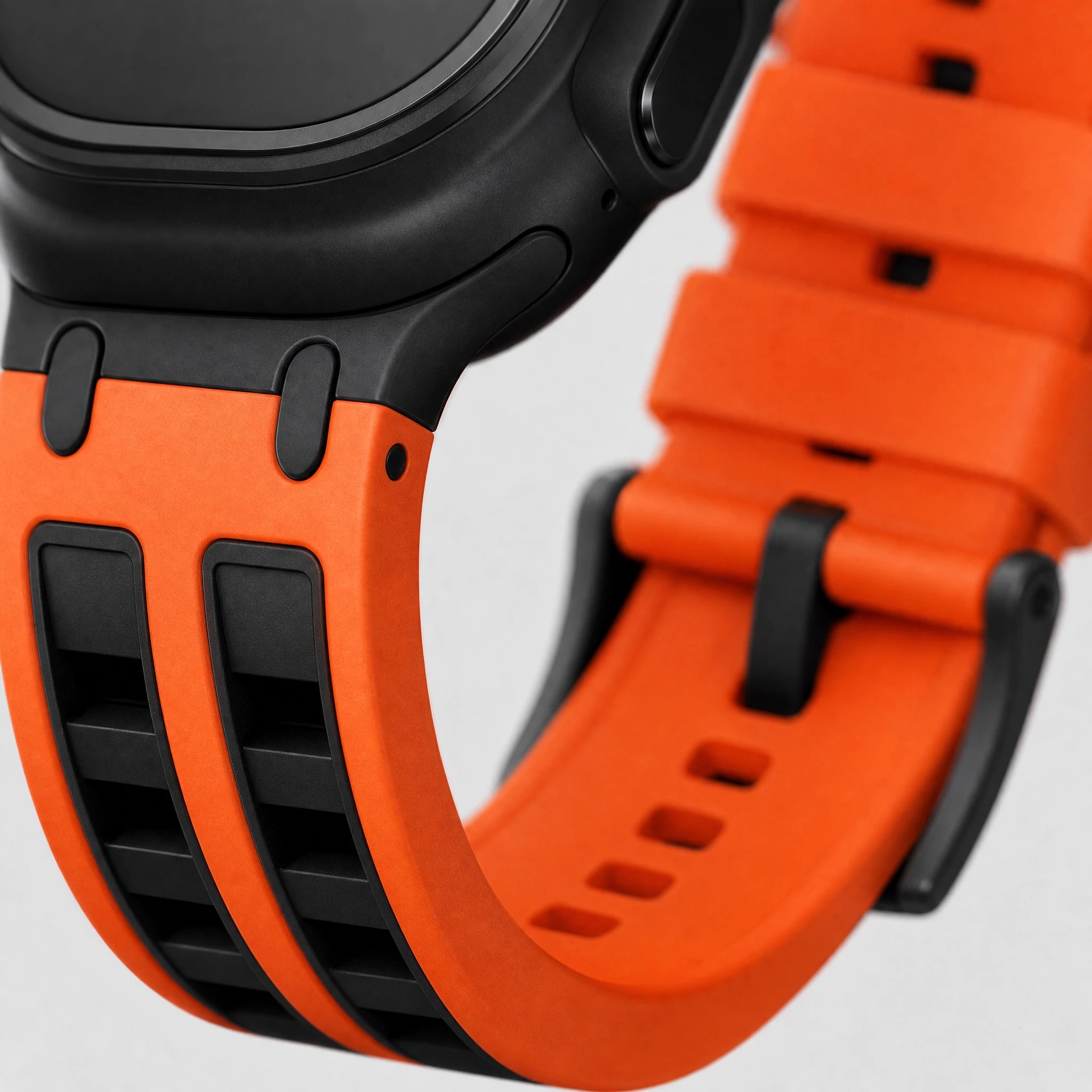 Xstrape Smartwatch with Stylish Orange Strap