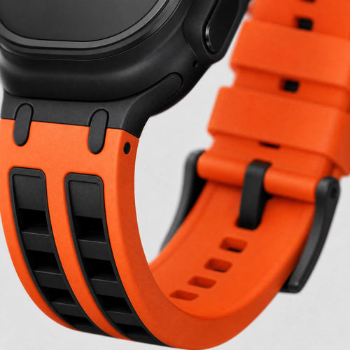 Xstrape Smartwatch with Stylish Orange Strap