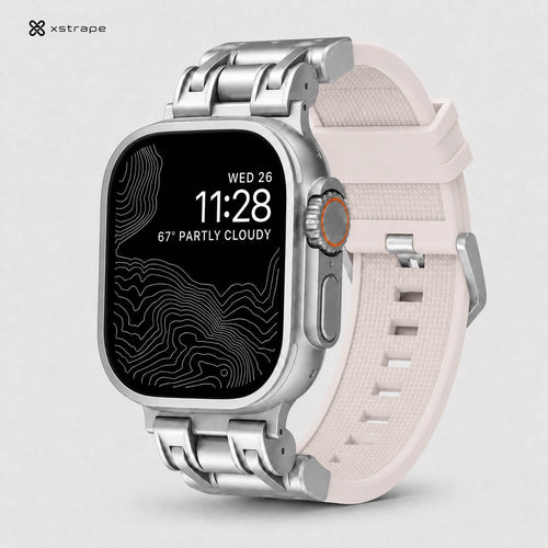 Xstrape Smartwatch with Stylish Metal Band